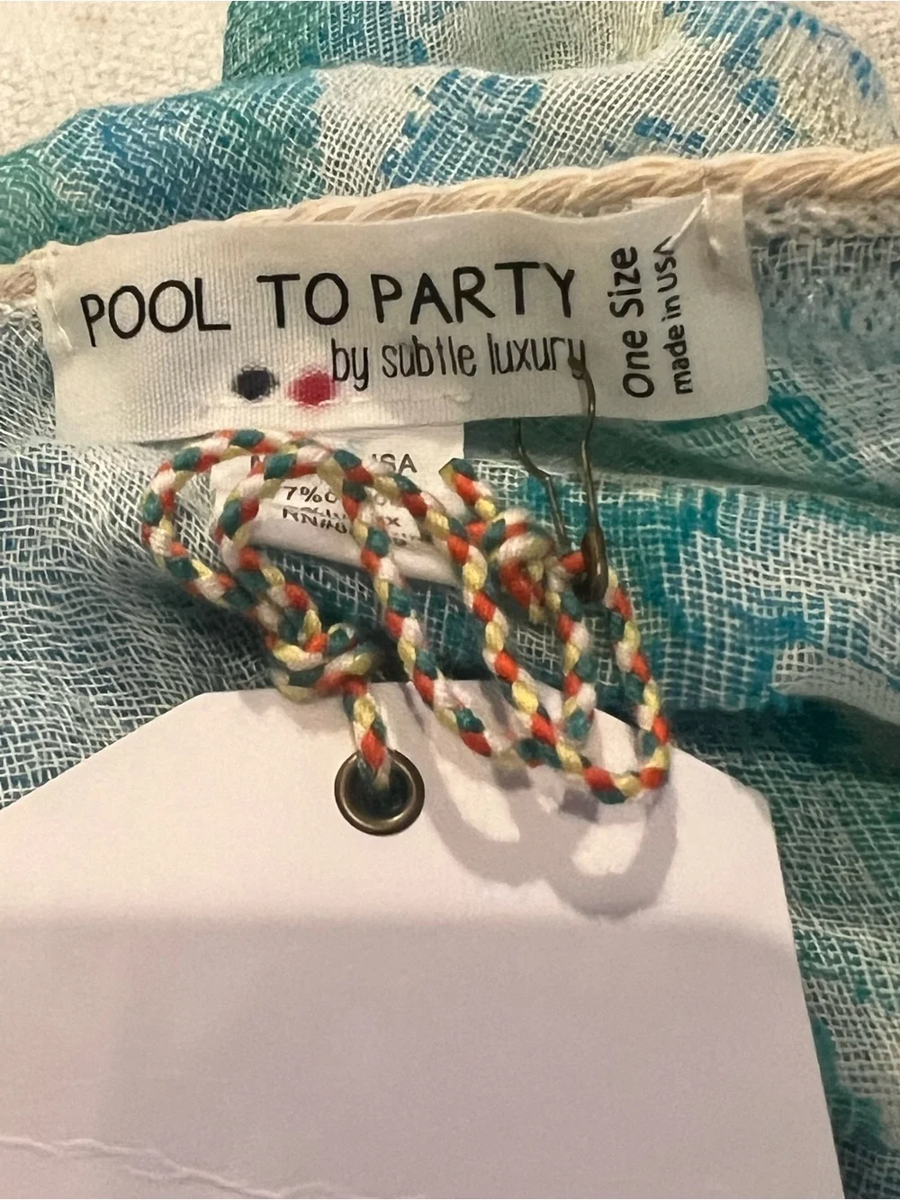POOL TO PARTY Cold Shoulder Floral Print Cover-Up